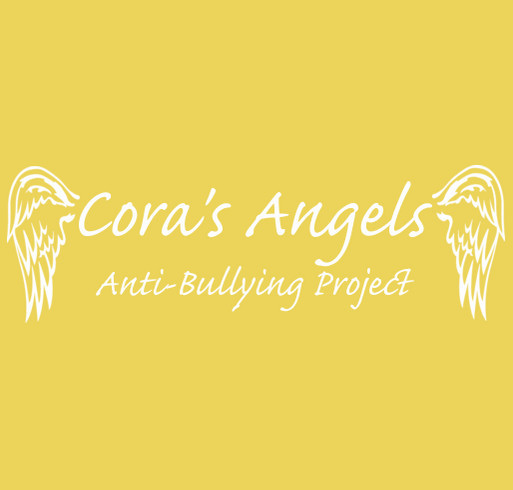 Cora's Angels shirt design - zoomed