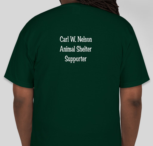 They need you! Fundraiser - unisex shirt design - back