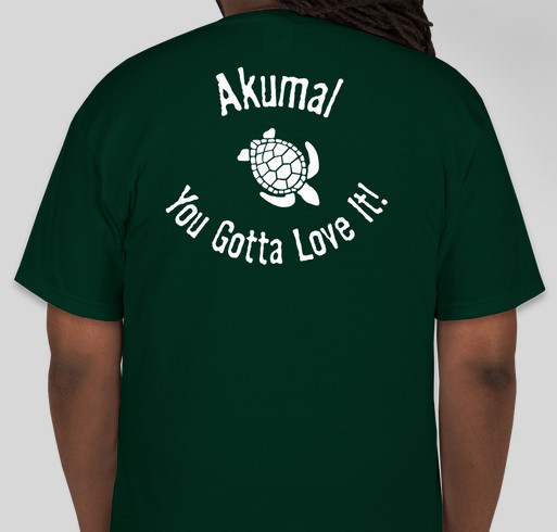 Friends of Hekab Be Biblioteca de Akumal Fundraiser - unisex shirt design - back