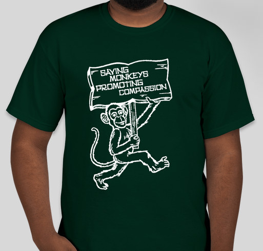 Jungle Friends Primate Sanctuary Fundraiser - unisex shirt design - front