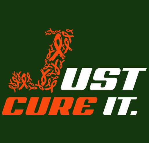 Just Cure It shirt design - zoomed