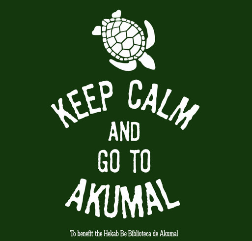 Friends of Hekab Be Biblioteca de Akumal shirt design - zoomed
