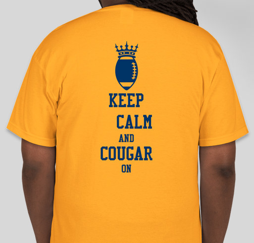 Long Cane Booster Football Shirts Fundraiser - unisex shirt design - back
