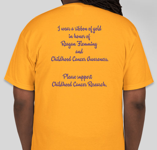 Team Reagan Unite Fundraiser - unisex shirt design - back