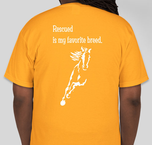 Hot T-shirt design for summer! Fundraiser - unisex shirt design - back