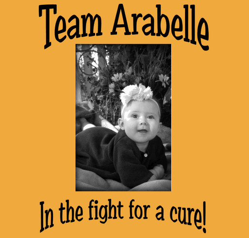 Help support Arabelle in her fight against Neuroblastoma!! In the fight to WIN!! shirt design - zoomed