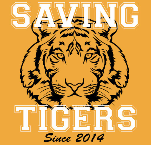 International Tiger Day shirt design - zoomed