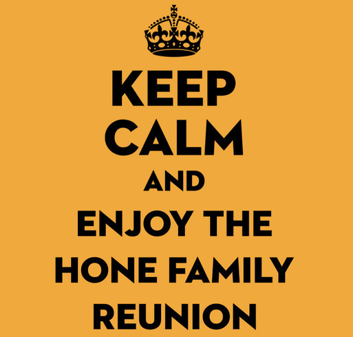 The Hone Family Reunion shirt design - zoomed