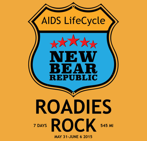 ROADIES ROCK...the New Bear Republic way! shirt design - zoomed