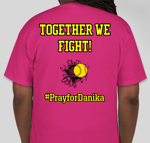 Together We Fight Fundraiser - unisex shirt design - back