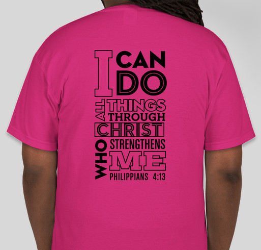 Ashlie's Fight Fundraiser - unisex shirt design - back