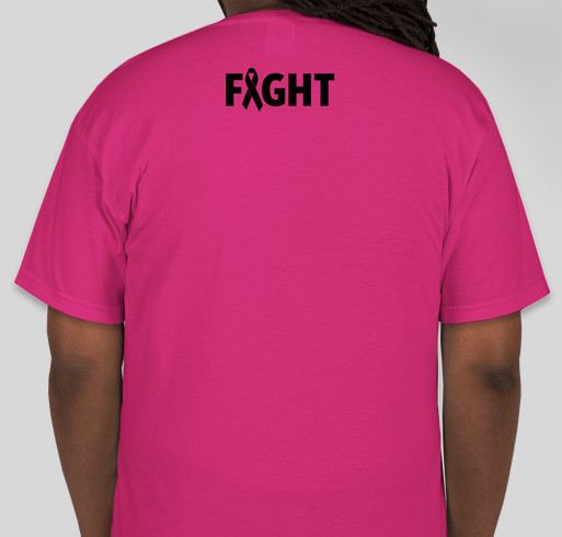 Strength for Courtney Fundraiser - unisex shirt design - back