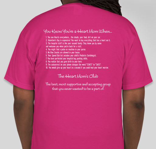 Christian's Heart Fundraiser - unisex shirt design - back