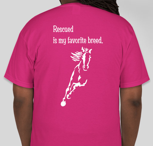 Hot T-shirt design for summer! Fundraiser - unisex shirt design - back