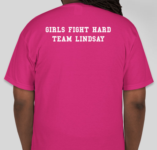 Lindsay Kroeger fundraiser Fundraiser - unisex shirt design - back