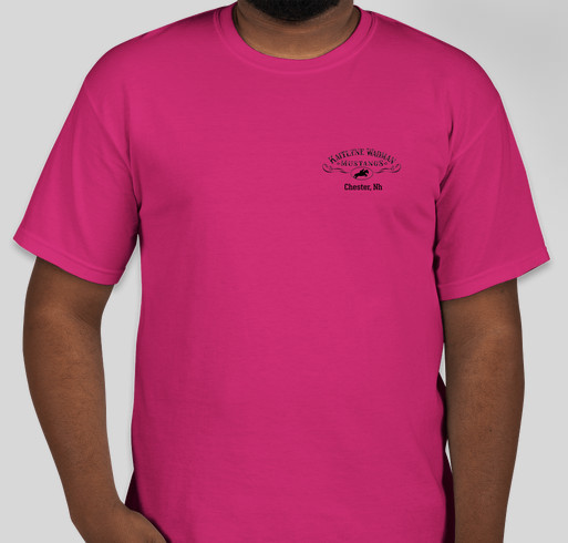 Kaitlyne Wadman Mustangs Fundraiser - unisex shirt design - front