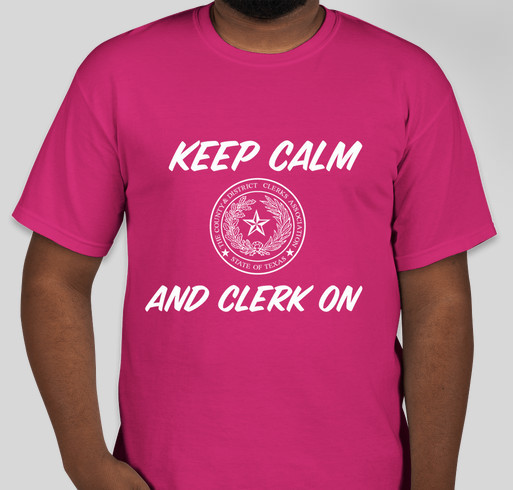 Clerk On Fundraiser - unisex shirt design - front
