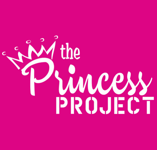 The Princess Project shirt design - zoomed