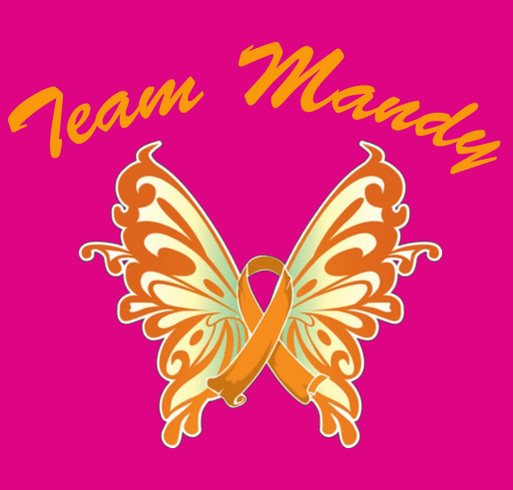 Team Mandy shirt design - zoomed