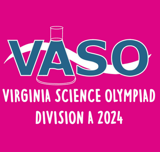 Virginia Science Olympiad Commemorative 2024 Div. A Shirts shirt design - zoomed