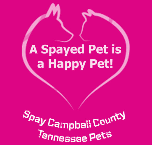 Spay Campbell County, Tennessee Pets shirt design - zoomed