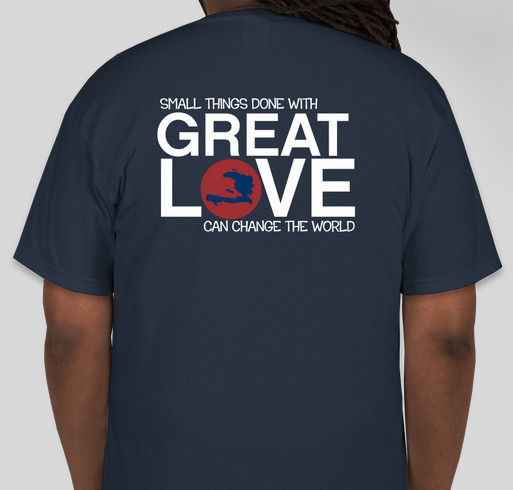 Mother-Daughter Haiti Mission Trip Fundraiser - unisex shirt design - back