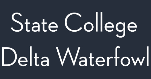 State College Chapter Of Delta Waterfowl Custom Ink Fundraising