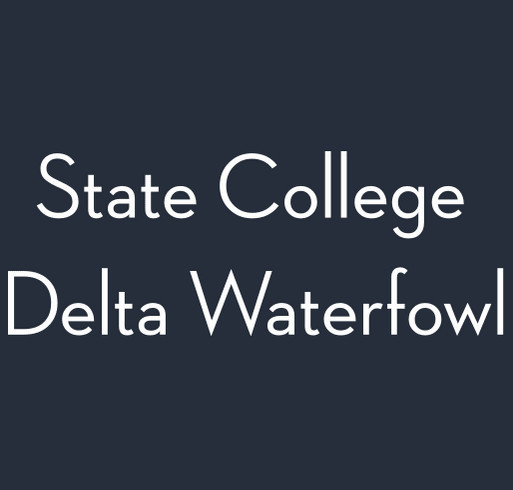 State College Chapter of Delta Waterfowl shirt design - zoomed