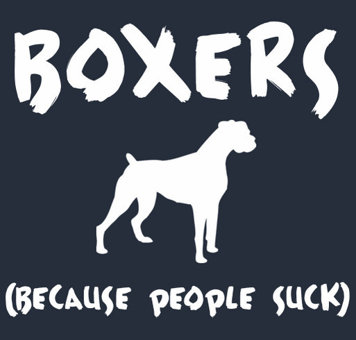 Boxer Haven Rescue shirt design - zoomed