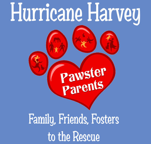 Pawster Parents taking Hurricane Pets home to Family shirt design - zoomed