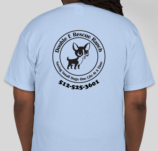 Double E Rescue Ranch Fundraiser Fundraiser - unisex shirt design - back