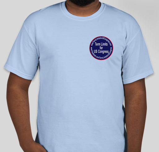 Term Limits for US Congress PAC Fundraiser - unisex shirt design - front