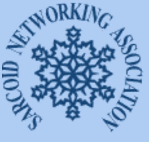 Sarcoid Networking Association Fundraiser shirt design - zoomed