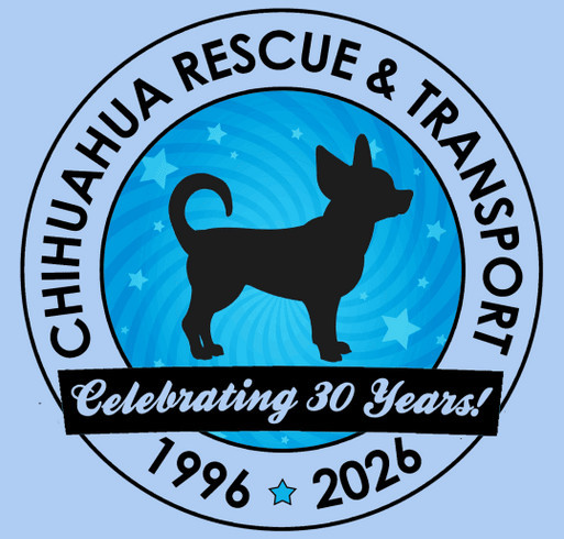 Celebrating 30 Years of Rescue shirt design - zoomed