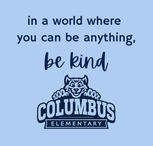 Be Kind: Support Mount Pleasant Elementary SEPTA (Columbus Elementary) shirt design - zoomed
