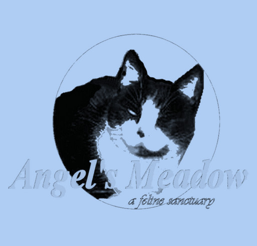 Angel's Meadow "Catstock" Fundraiser shirt design - zoomed