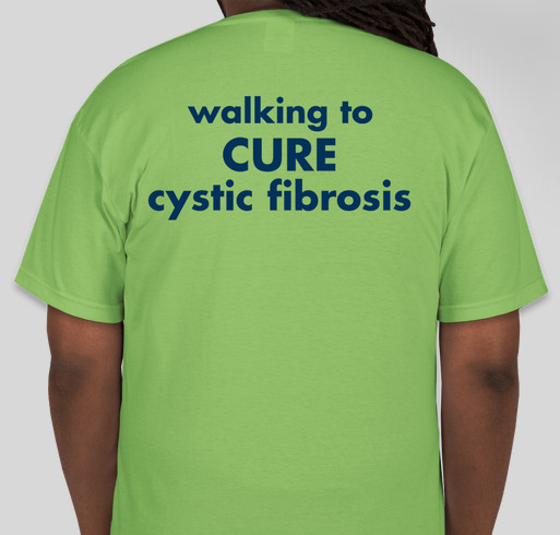 CF Team NTWO Fundraiser - unisex shirt design - back