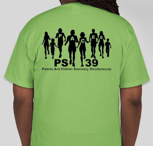 PS39 Fundraiser - unisex shirt design - back