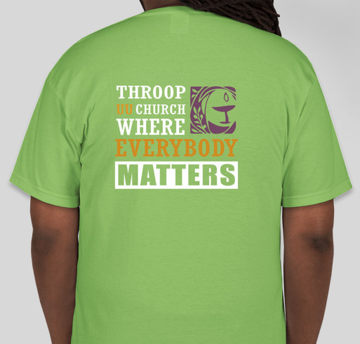 Wear your love for Throop Church! Fundraiser - unisex shirt design - back