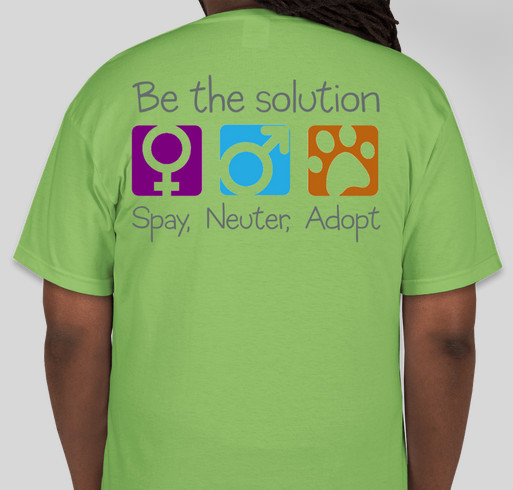 Help fund cat condos for the Hardin County Animal Shelter! Fundraiser - unisex shirt design - back