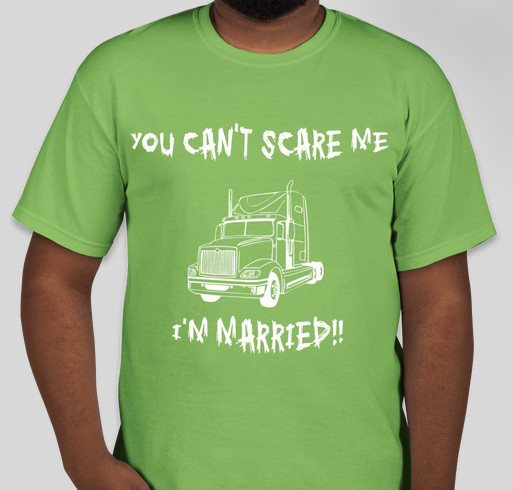 Trucker Husband Fundraiser - unisex shirt design - front