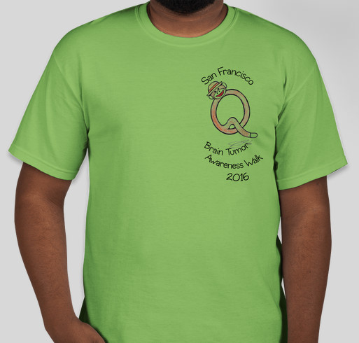 Brain Tumor Awareness Walk 2016 Fundraiser - unisex shirt design - front