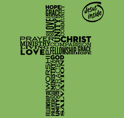 New Life Baptist Youth Group shirt design - zoomed