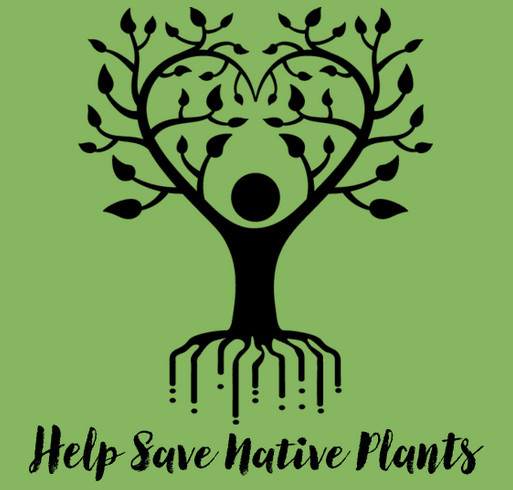 BMS Earth Team Native Plant Garden shirt design - zoomed