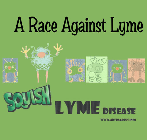 SILENCE WILL NOT STOP AN EPIDEMIC-lLYME DISEASE SPEAKING OUT shirt design - zoomed