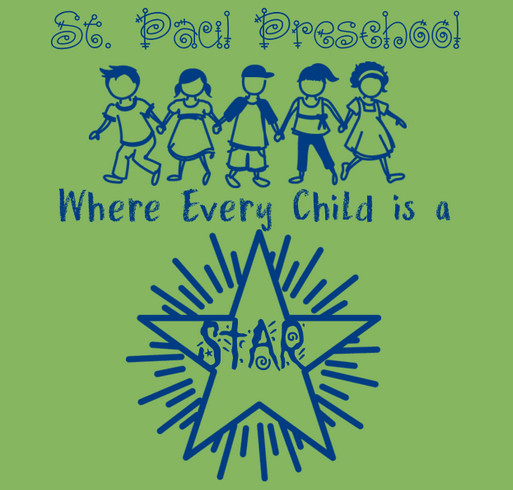 St. Paul Preschool Fundraiser shirt design - zoomed