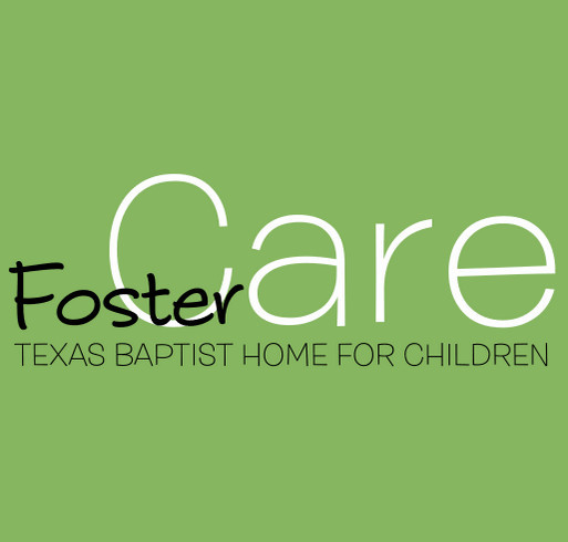 Texas Baptist Home for Children shirt design - zoomed