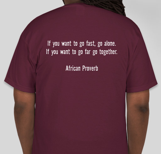 Compassion to Tanzania Fundraiser - unisex shirt design - back