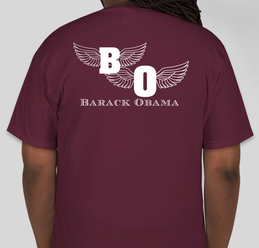 Thank you President Barack Obama Fundraiser - unisex shirt design - back