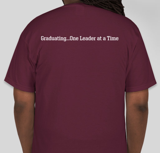 Detroit Kappa Leadership Development League 2015 College Tour Fundraiser - unisex shirt design - back